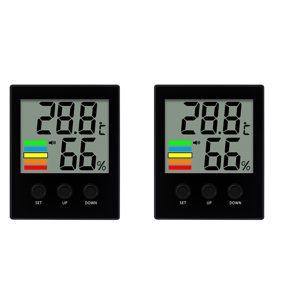 Thermometer Digital - Digital Thermometer Hygrometer with Alarm Function