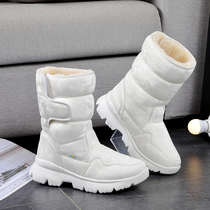 Bandage - Winter Plush Waterproof Cotton Shoes Five-Finger