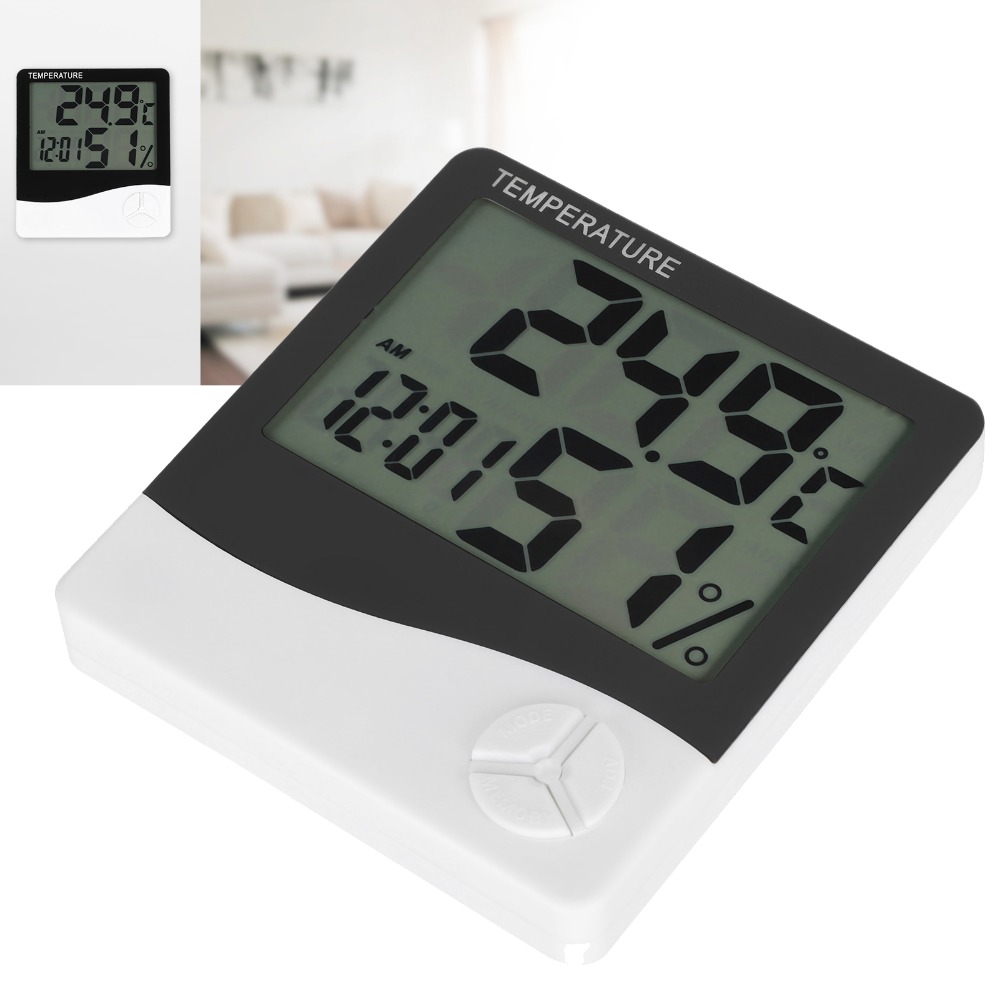 Large Display Screen Indoor Th - đánh giá và giá Thermometer Digital