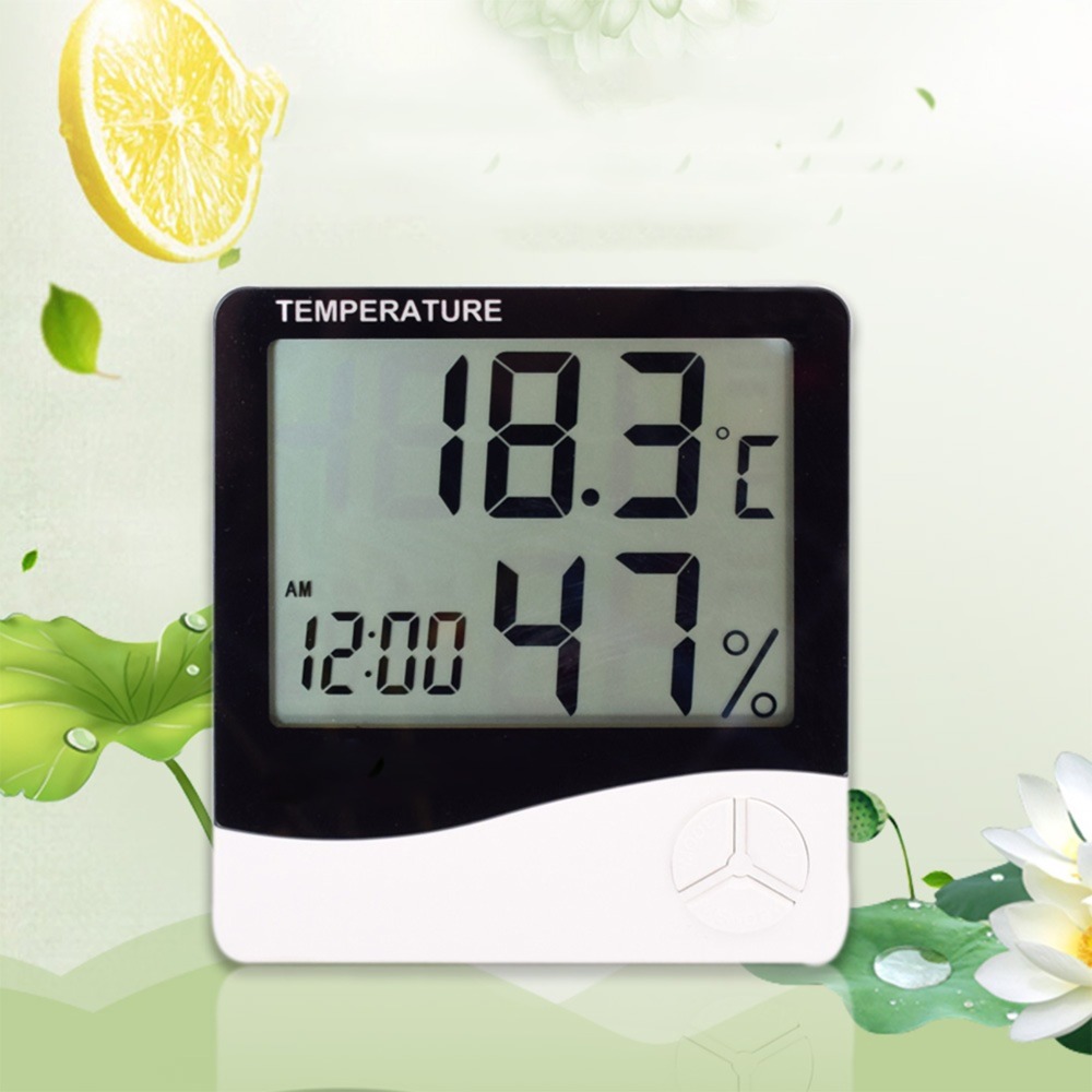 Large Display Screen Indoor Th - đánh giá và giá Thermometer Digital
