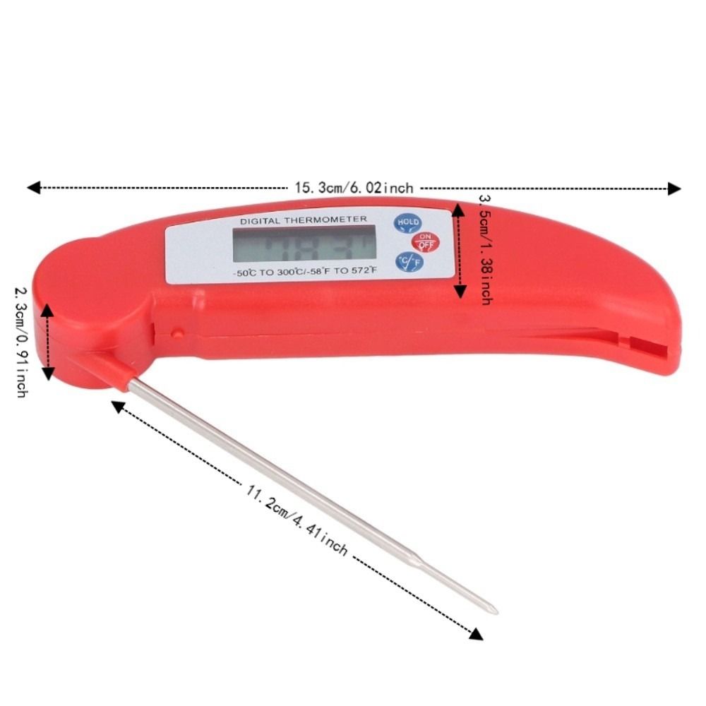 ABS Stainless Steel Digital Fo - đánh giá và giá Thermometer Digital