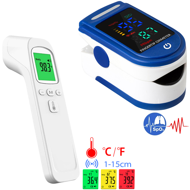 2-in-1 Household Infrared Fore - đánh giá và giá Pulse Oximeter