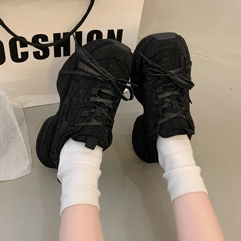 2025 Women's Dad Shoes Sparkli - đánh giá và giá Bandage