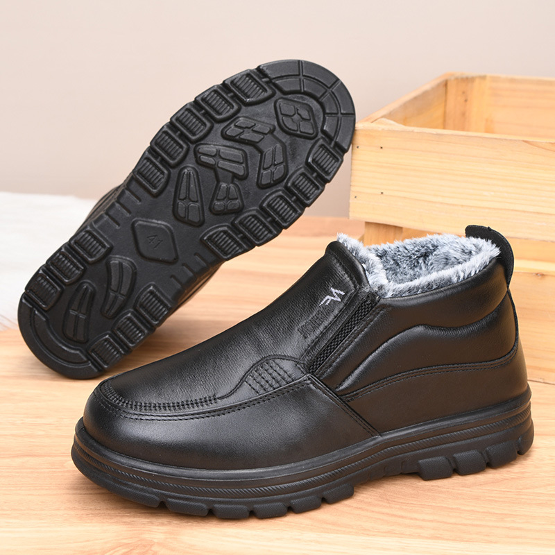 2026 Winter New Leather Boots  - đánh giá và giá Bandage