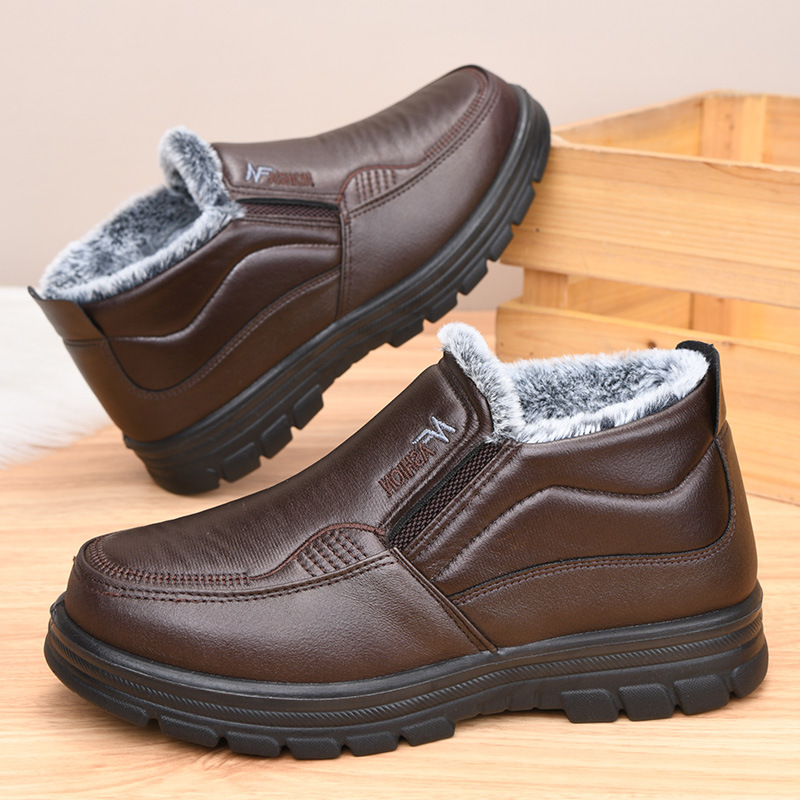 2026 Winter New Leather Boots  - đánh giá và giá Bandage