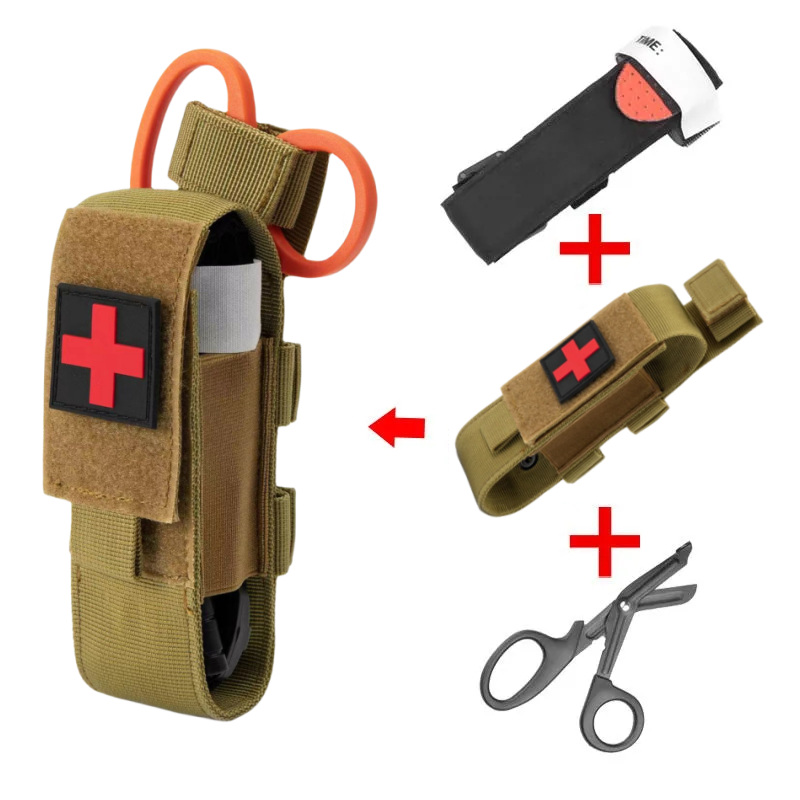 Outdoor First Aid Kit Tourniqu - đánh giá và giá Medical Scissors