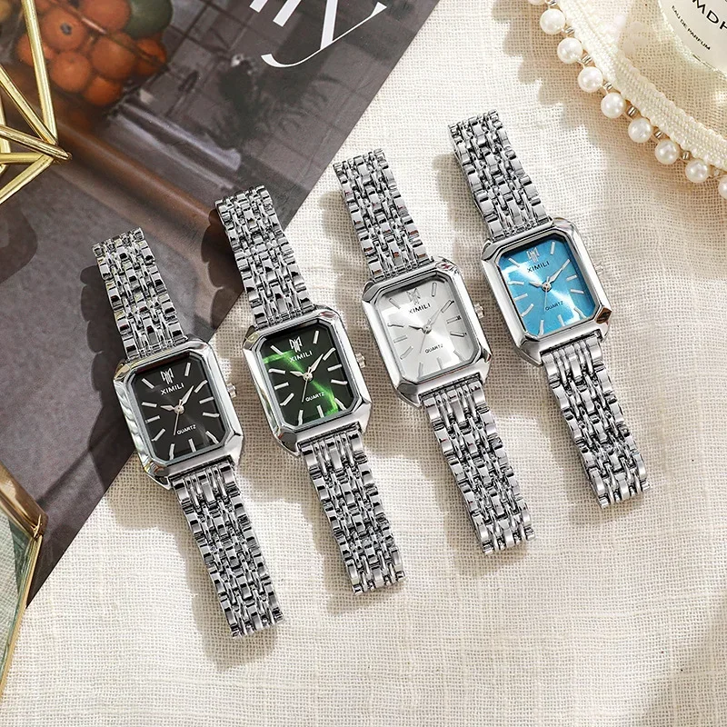 Women Retro Square Metal Band  - đánh giá và giá Bandage