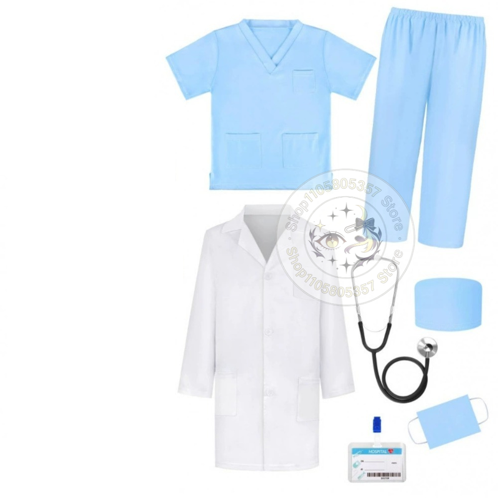 Doctor Role Play Costume White - đánh giá và giá Stethoscope