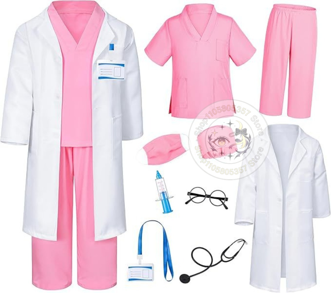 Doctor Role Play Costume White - đánh giá và giá Stethoscope
