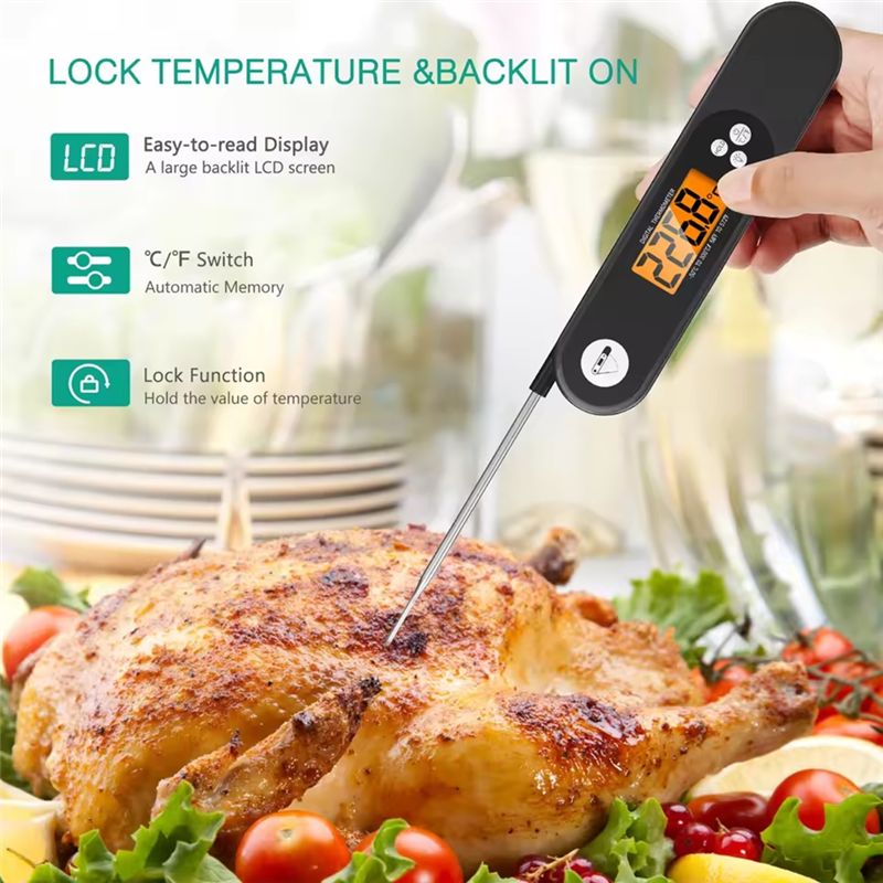 Digital BBQ Food Thermometer K - đánh giá và giá Thermometer Digital