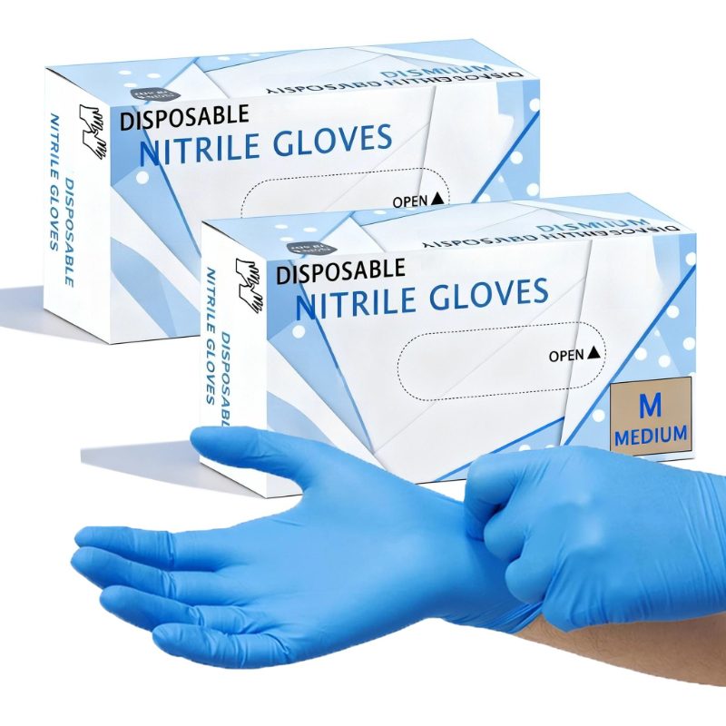 10-100PCS Blue Nitrile Gloves  - đánh giá và giá Medical Gloves